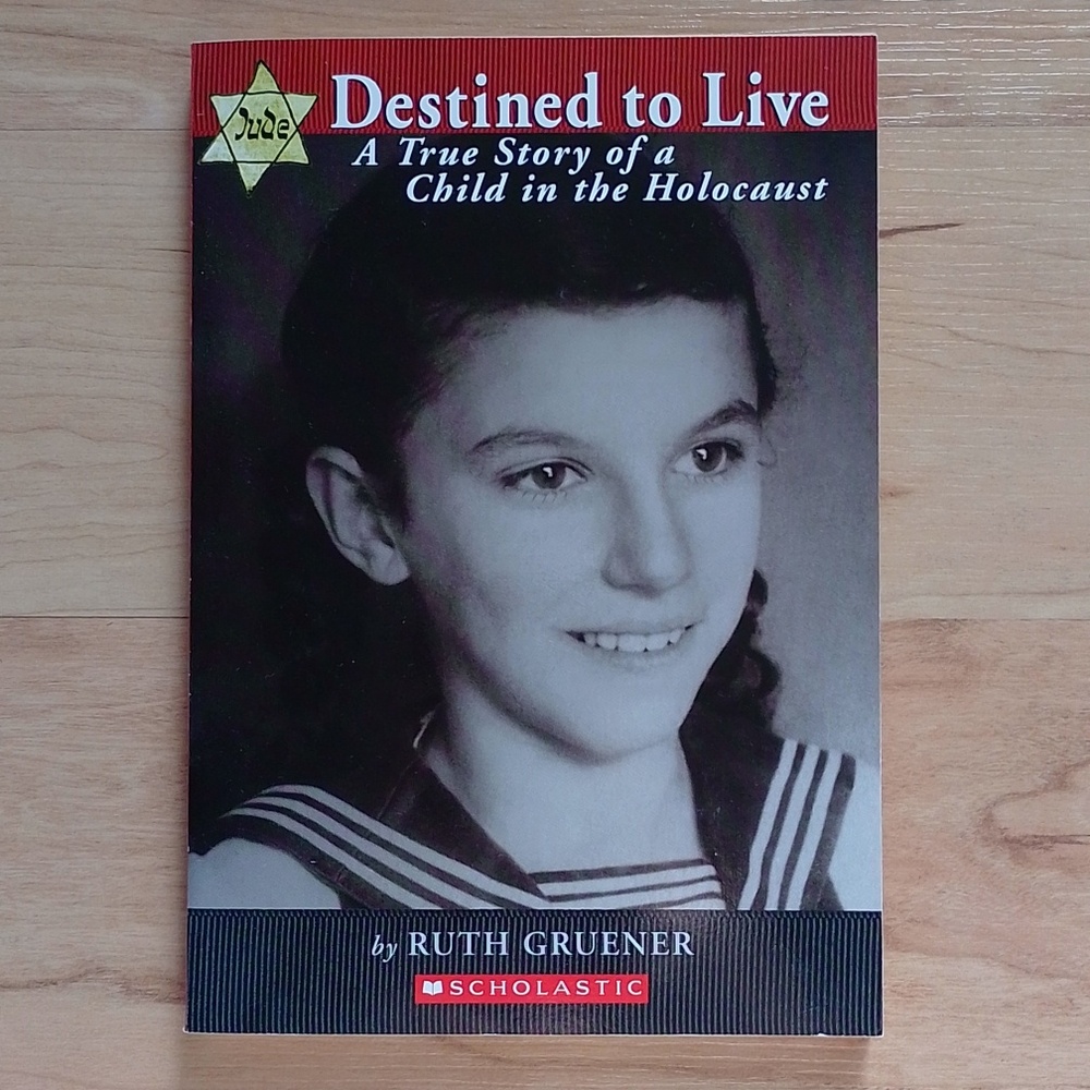 *3/$12* Destined To Live Ruth Gruener Scholastic Paperback